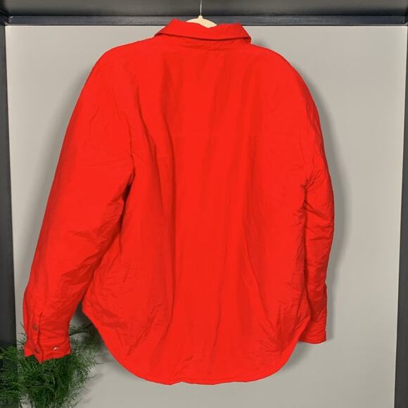 Standard/ Cloth Shirt Jacket Men’s Red Size S - Picture 6 of 7